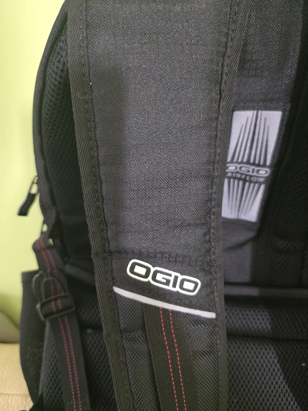 OGIO Airflow Black Laptop Tablet Backpack Multi Compartment